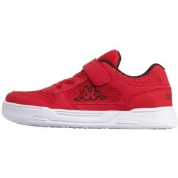 Kappa Unisex Kinder Sneaker Turnschuh 260779 Rot 27