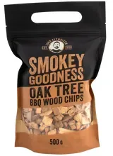 Smokey Goodness BBQ Wood Chips - Oak - 500 g