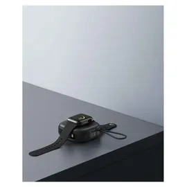 Swissten Voltbox Maggo 10000 mAh mit USB-C- und Lightning-Kabeln, Schwarz + MagSafe + Apple Watch