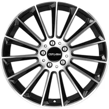 CARMANI Fritz 8,0 x 19 5 x 114,3 ET40 Schwarz/Poliert