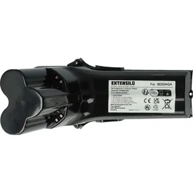 EXTENSILO Akku kompatibel mit Philips SpeedPro Max Xc80423/01, XC8045/01 Xc7043, Xc7043/01, Xc8043/01 Staubsauger (3200 mAh, 25,2 V, Li-Ion) - Bunt