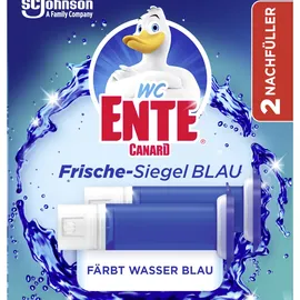 WC Ente WC-Ente Frische-Siegel Azure Lagoon, Nachfüllpack 2 x 36 ml)