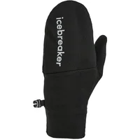 Icebreaker Merino Sierra Convertible Fausthandschuhe - Black - S