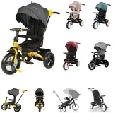 Lorelli Tricycle Jaguar 4 in 1 Schiebestange Sitz drehbar, verstellbar, Faltdach