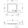 Duravit D-Code 90x80x8,5cm, weiß