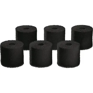 oase(オアゼ) OASE 48023 Ersatz Carbon Filterschwamm Set für BioMaster Aquarium Außenfilter, 6 Stück, schwarz