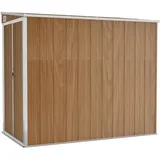 vidaXL, Gartenhaus + Gartenschrank, Lennon