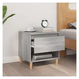vidaXL Nachtschrank Grau Sonoma 50 x 46 x 50 cm Holzwerkstoff