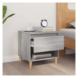 vidaXL Nachtschrank Grau Sonoma 50 x 46 x 50 cm Holzwerkstoff