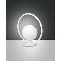 FABAS LUCE Tischleuchte Sirio weiß
