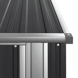 vidaXL Geräteschrank 1,18 x 0,97 m Anthrazit