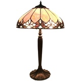 5LL-6173 Tiffany-Tischlampe Tischleuchte Lampe Leuchte Schreibtischlampe Ø 39*63