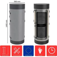 Feueranker Heizungs-Pufferspeicher 200 L HP-2-200 Standspeicher Heizkreis Pufferspeicher