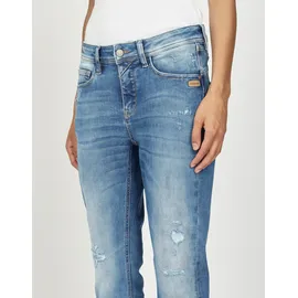 Gang 94AMELIE Cropped Azure Blue Destroy - 27 - 27W