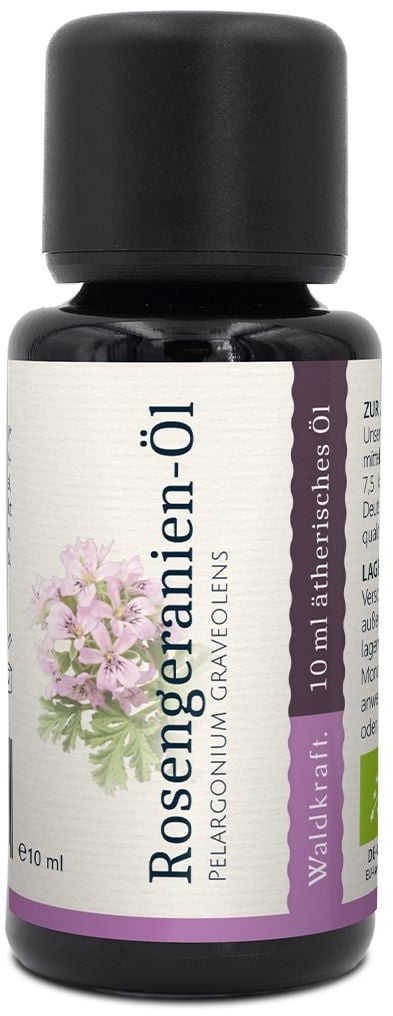 Waldkraft Bio-Ätherisches Rosengeranien-Öl Ätherisches Öl 10 ml