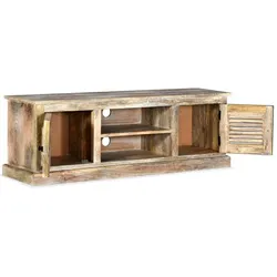 vidaXL TV-Schrank Solides Mangoholz