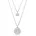 Sublima im Lagenlook Silber/Kristall