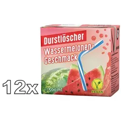 Durstlöscher Wassermelone Erfrischungsgetränk 12x500ml