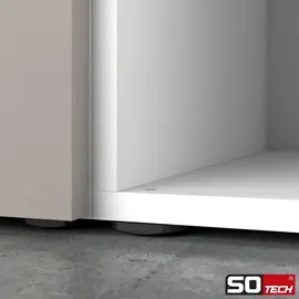 SOTech Möbelfuß Höhenversteller Ø 30 mm 8 Stück 10 mm