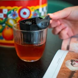 Koziol Teesieb Miaou, schwarz