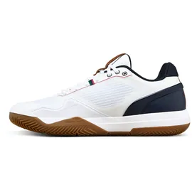 Wilson Rush Pro 5 Sandplatzschuhe - White / Navy Blazer / Gum1A - EU 42 2/3