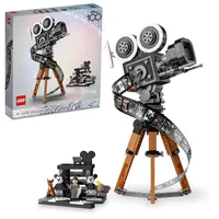 LEGO Disney Walt Disney Tribute Kamera 43230 Disney Fan Bauset, Feiern Sie Disney 100 mit einem Sammlerstück, perfekt zum Spielen und Ausstellen, macht ein lustiges Geschenk für erwachsene Baumeister