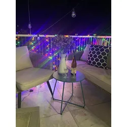 Immax 07756L LED Outdoor Lichterkette Smart 40m 1x7,2W | 400 LEDs | 2700K | IP44 | RGB - dimmbar, WLAN, Tuya, schwarz