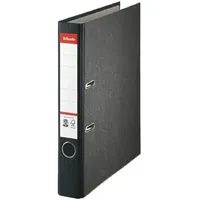 Esselte Ordner Standard (mit Schlitzen, A4 schmal) schwarz