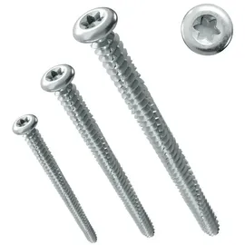 Parco Fensterrahmenschrauben Silverline TX30 Pan Head 7,5x92 mm 100 Stück