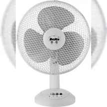 DEKO Stratos B305 30 cm Tischventilator Weiß