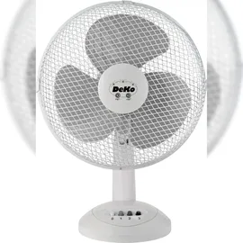 DEKO Stratos B305 30 cm Tischventilator Weiß