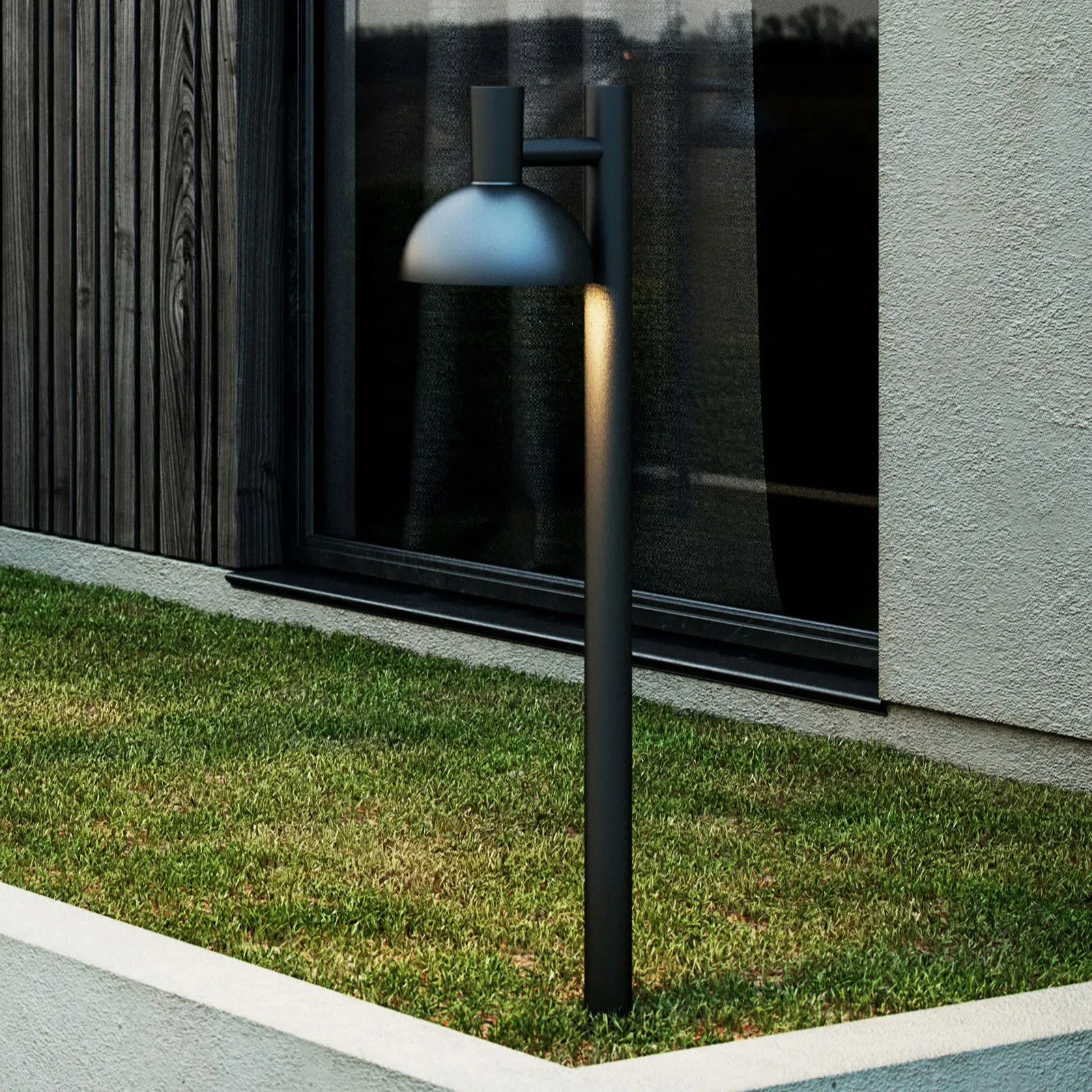Außenleuchte Nordlux, ARKI, Schwarz, Metall, Modern - 100