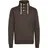 !Solid Stehkragenpullover SOLID "Stehkragenpullover SDTripTroyer", Herren, Gr. S, braun (coffe b me), Obermaterial: 50% Baumwolle CO. 50% Polyester PES., Pullover Stehkragenpullover