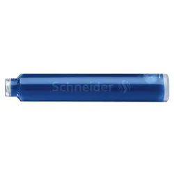 Schneider Schreibgeräte Schneider - Tintenpatrone - Blau (Packung mit 6)
