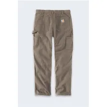 CARHARTT Arbeitshose, Robuste Flex Duck Dungaree desert (251) W36 L34