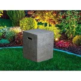 Gardenforma Elementi Abdeckung für Gasflaschen in Travertin-Optik für 5 kg Gasbehälter