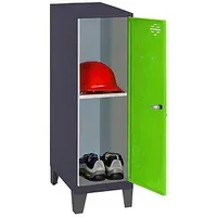 Simonrack Spind SIMONLOCKER DISM anthrazit, grün 8425437122125, 1 Schließfach