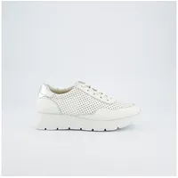 Paul Green Sneaker Low Silber/Weiß Damen 40
