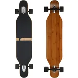 FunTomia Longboard mit 3 Flex Stufen Drop Through Cruiser Komplettboard Mach1 Speed Kugellager T-Tool