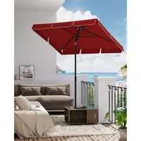 Songmics Sonnenschirm 200 x 125 cm knickbar