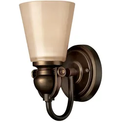 Mayflower 1-flammige Wandleuchte - Alte Bronze