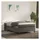 vidaXL Boxspringbett 120 x 200 cm H2 Dunkelgrau
