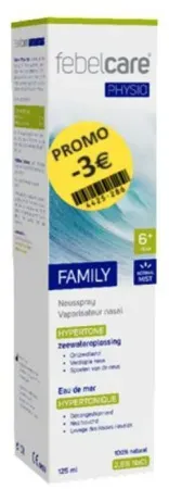 Febelcare Physio Hypertones Spray 125ml