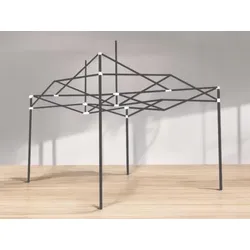 3x3 m Stahlrahmen HEXDL330