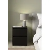 INOSIGN Nachttisch Nada 40 cm, - 2 Schubladen, Breite Höhe 50 cm