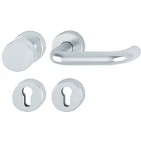 HOPPE mit Rosetten Paris FS-58/42H/42HS/138, Aluminium