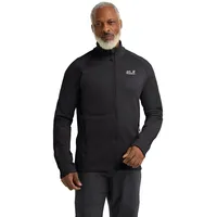Jack Wolfskin Peak District Fleecejacke Schwarz S