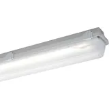 Schuch LED-FR-Wannenleuchte 4 grau Kunststoff IP65