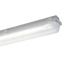 Schuch LED-FR-Wannenleuchte 4 grau Kunststoff IP65
