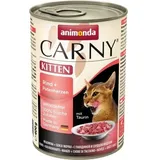 Animonda Cat Carny Kitten Rind und Putenherzen 400g